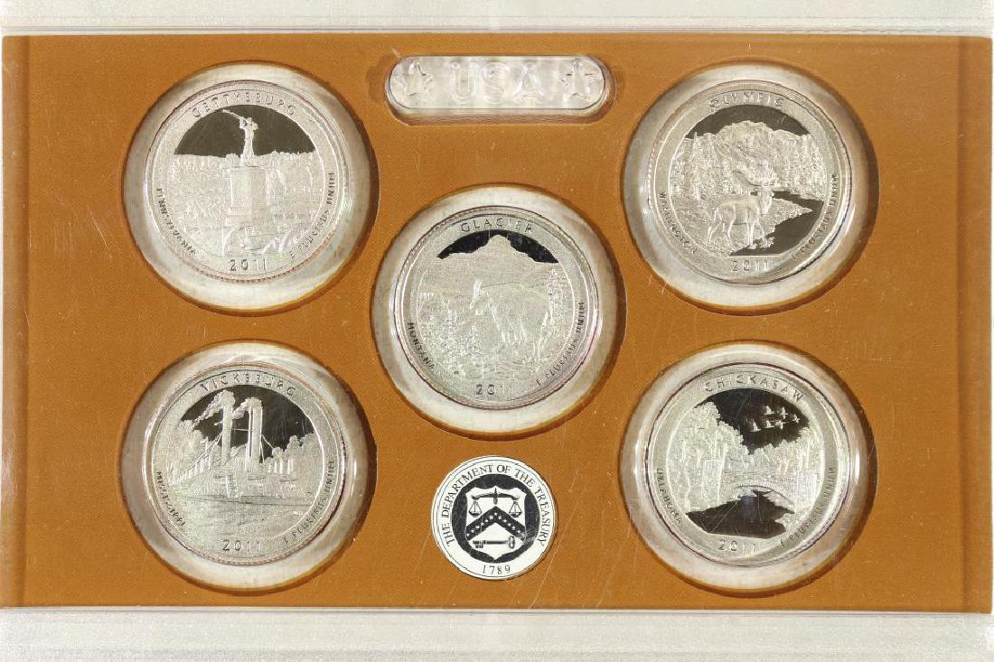 2011 US N.P. QUARTERS PROOF SET NO BOX (1 of 2)