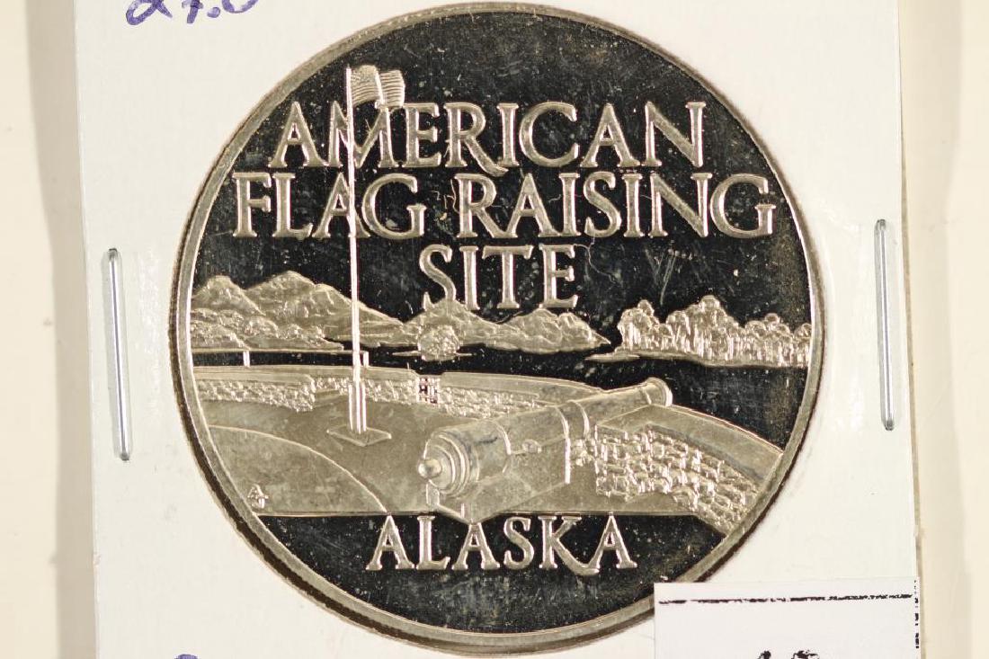 27 GRAM STERLING SILVER PROOF ROUND ALASKA (1 of 3)