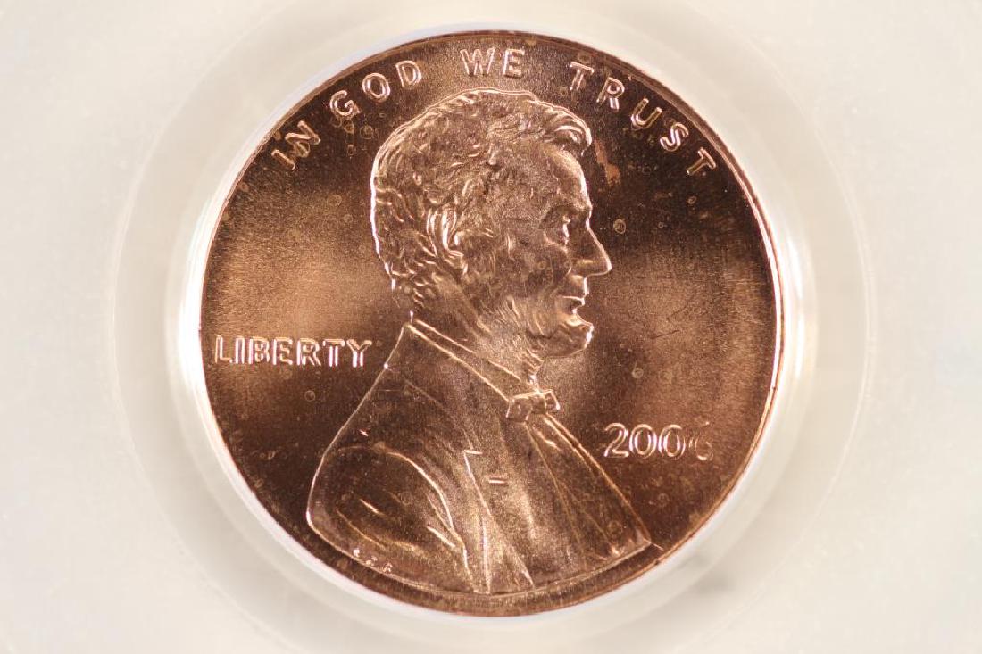 2006 LINCOLN CENT PCGS MS67RD (1 of 3)