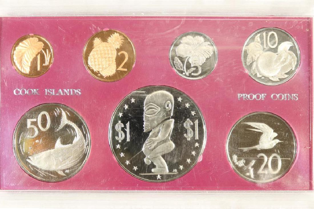 1972 COOK ISLANDS 7 COIN PROOF SET (1 of 3)