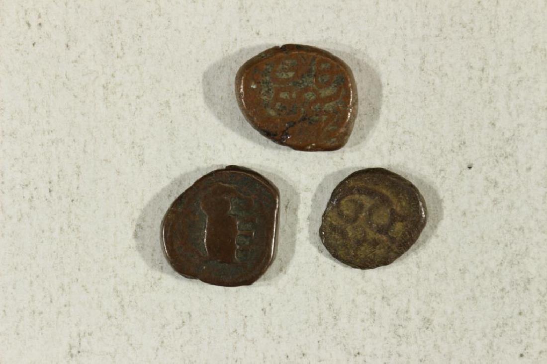 3-SMALL COPPER ANCIENT COINS (1 of 2)