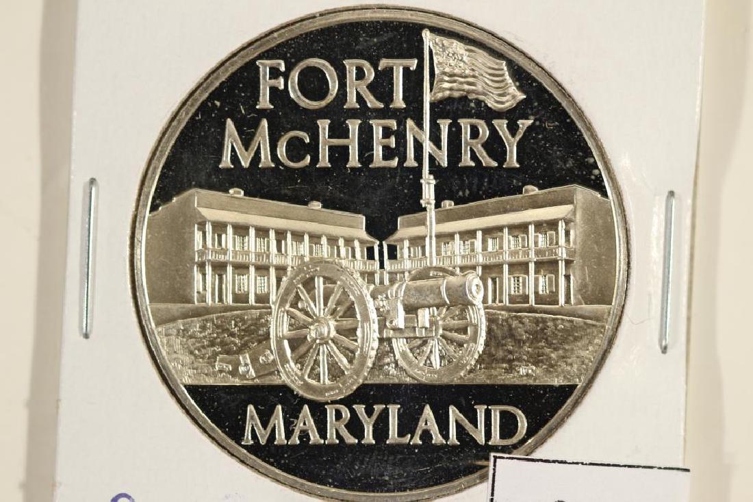 25.5 GRAM STERLING SILVER PROOF ROUND FORT (1 of 3)