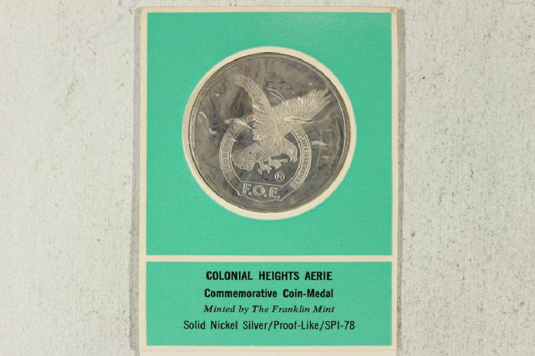 COLONIAL HEIGHTS AERIE COMMEMORATIVE COIN MEDAL (1 of 3)