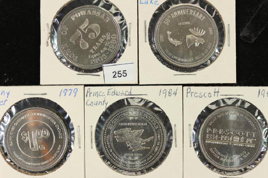 5 ASSORTED CANADA TRADE DOLLARS SEE DESCRIPTION (1 of 3)