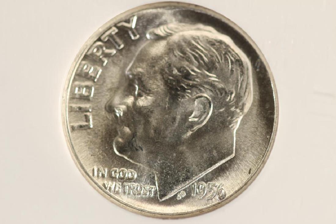 1956 SILVER ROOSEVELT DIME NGC MS66 (1 of 3)