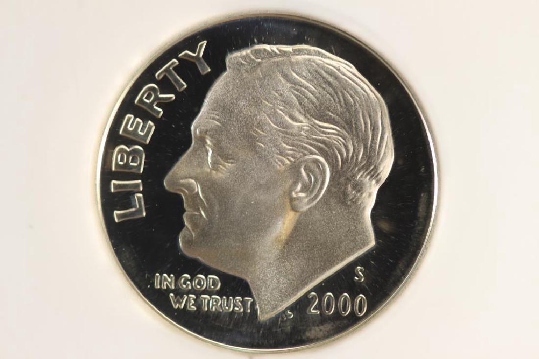 2000-S SILVER ROOSEVELT DIME NGC PF69 ULTRA CAMEO (1 of 3)