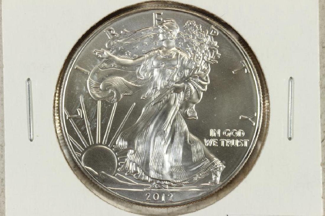 2012 AMERICAN SILVER EAGLE UNC (1 of 2)