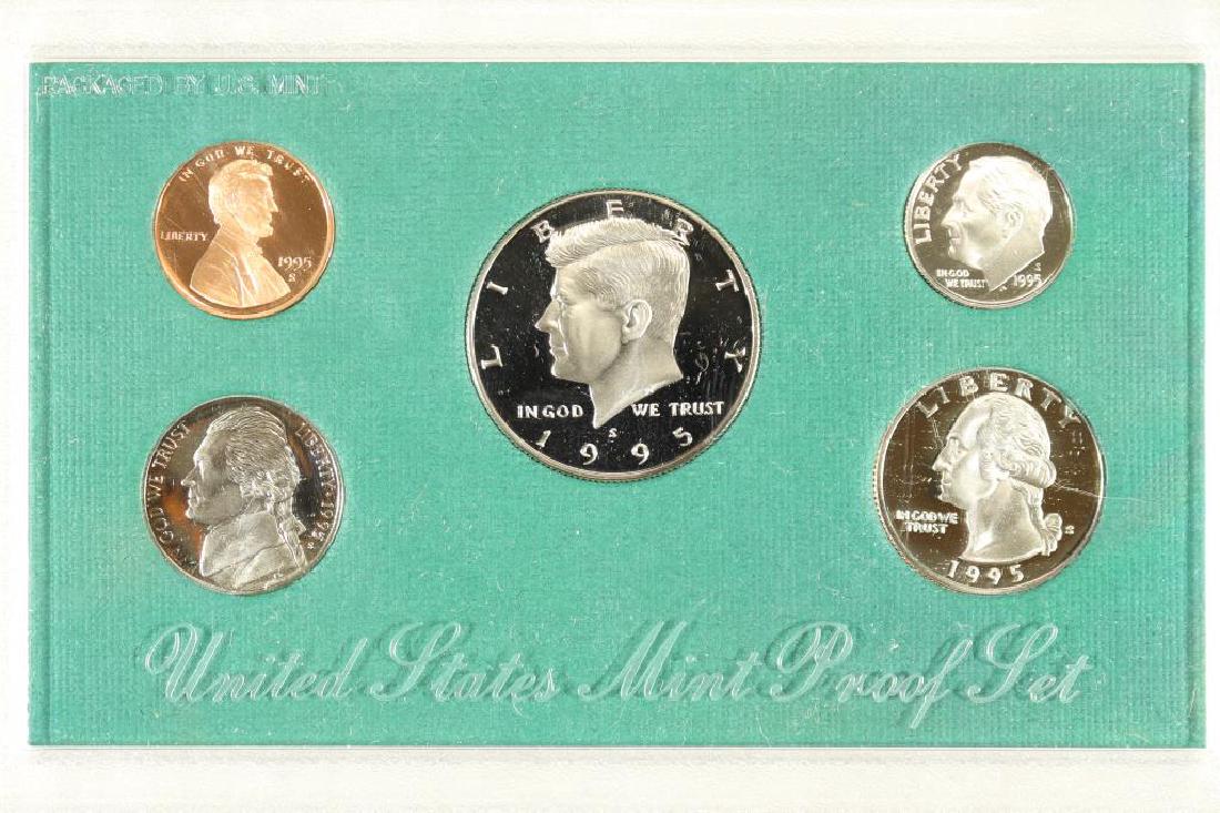 1995 US PROOF SET (WITH NO BOX) (1 of 2)
