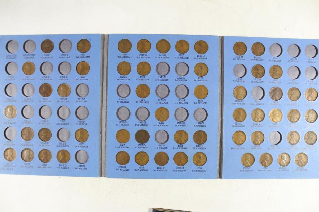 2 PARTIAL LINCOLN CENT SETS 1909-1940 HAS 55 COINS (1 of 3)