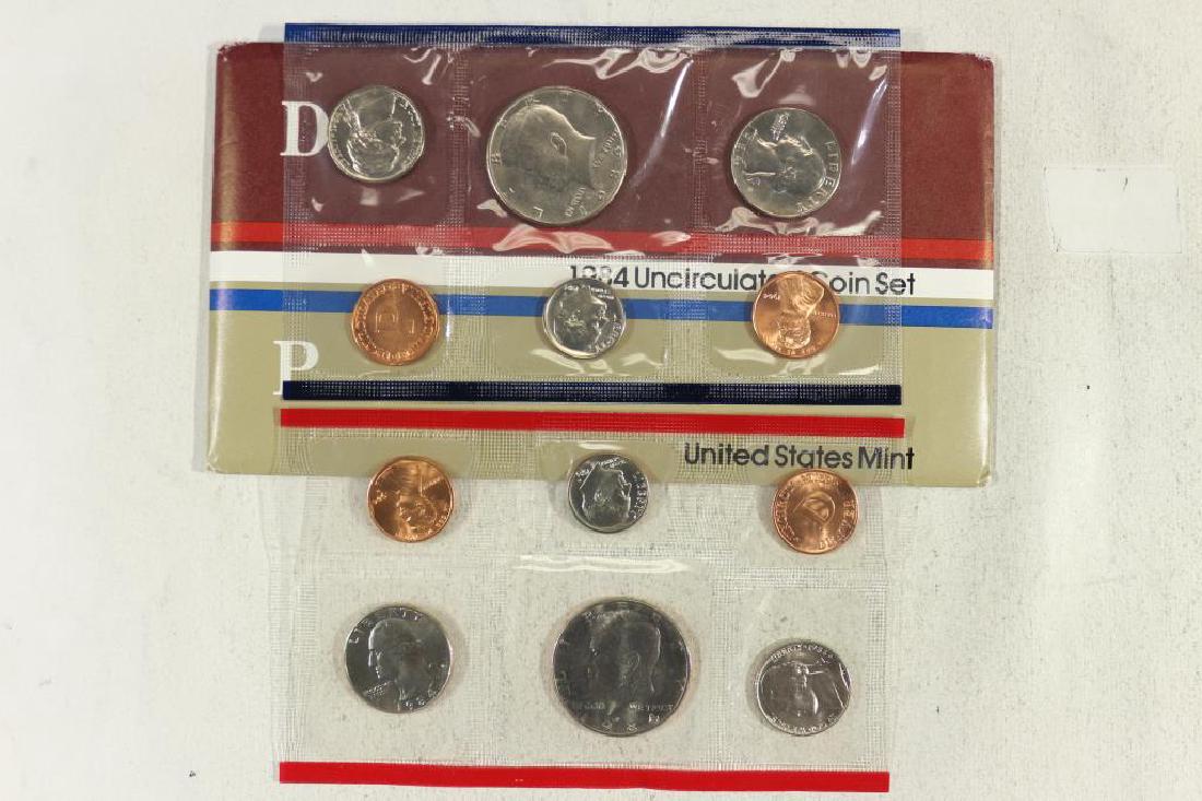 1984 US MINT SET (UNC) P/D (WITH ENVELOPE) (1 of 2)
