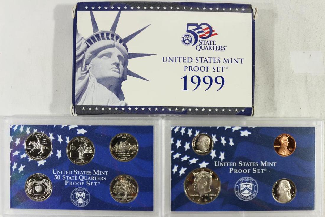 1999 US PROOF SET (WITH BOX) (1 of 2)