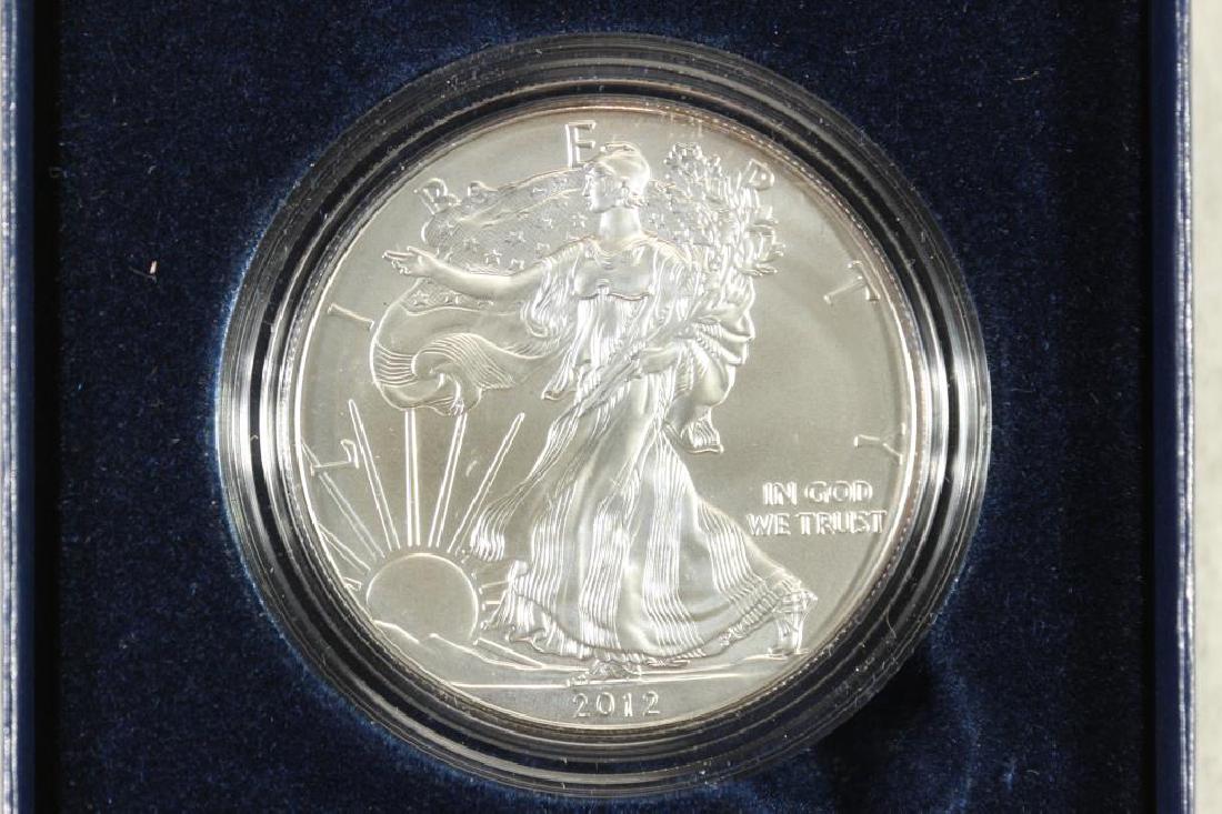 2012-W AMERICAN SILVER EAGLE UNC (1 of 3)
