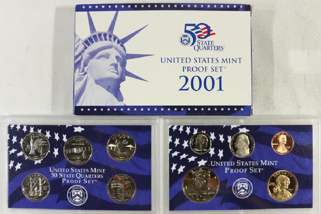 2001 US PROOF SET (WITH BOX) (1 of 2)