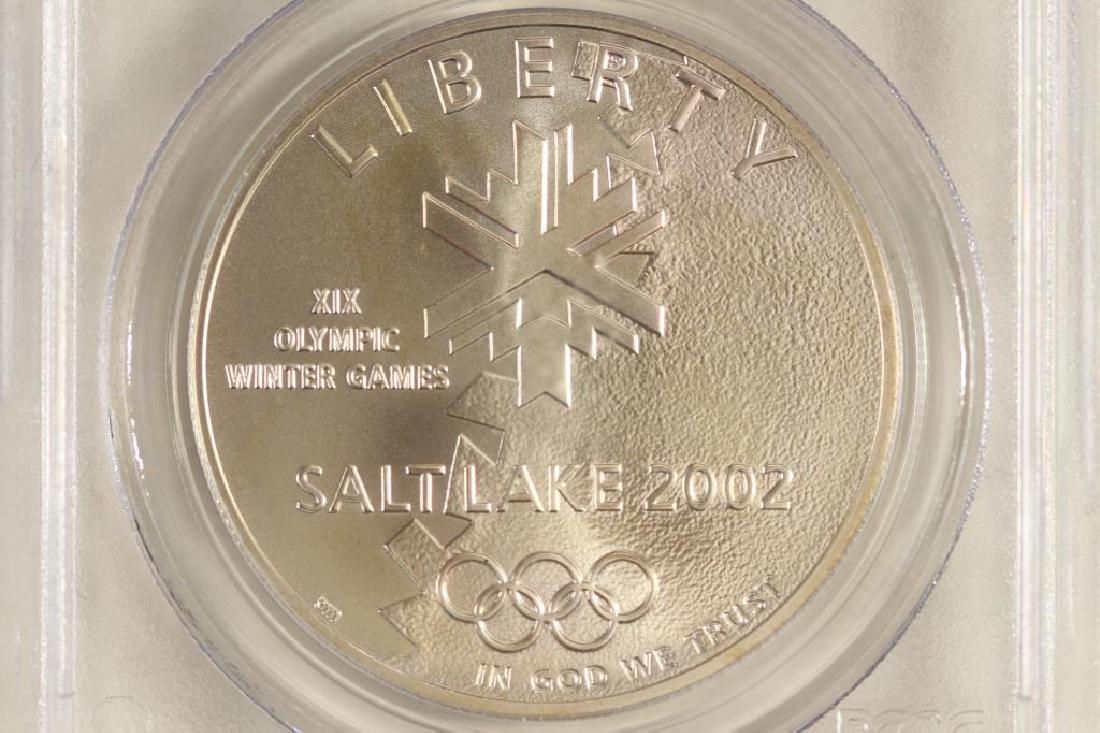 2002-P SALT LAKE CITY OLYMPICS SILVER DOLLAR (1 of 3)