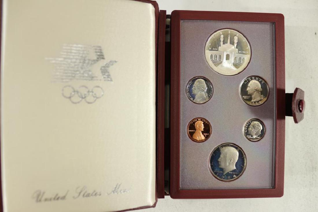 1984 US PRESTIGE PROOF SET OLYMPIC (1 of 4)