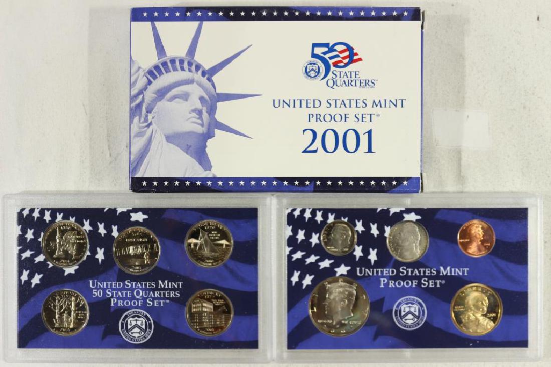 2001 US PROOF SET (WITH BOX) (1 of 2)