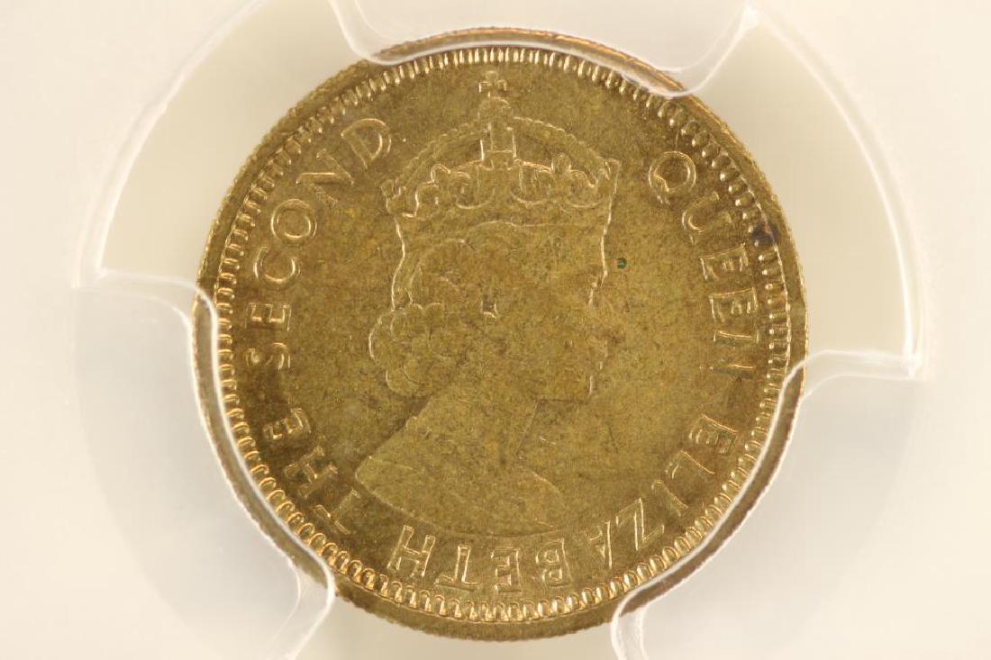 1972-H HONG KONG 5 CENTS PCGS MS62 (1 of 3)