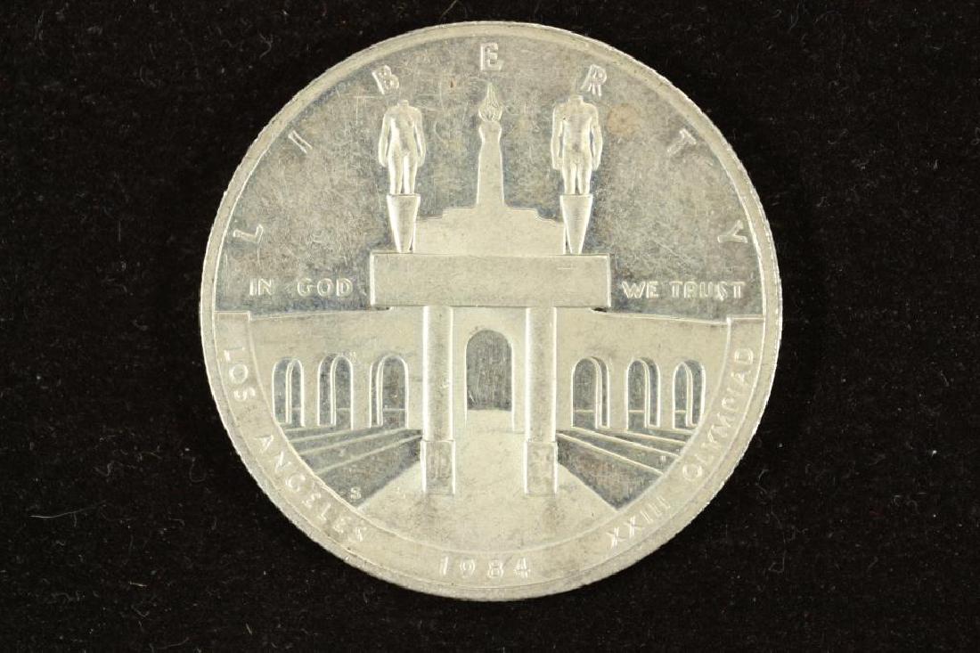 1984-S US OLYMPIC PROOF SILVER DOLLAR (1 of 3)