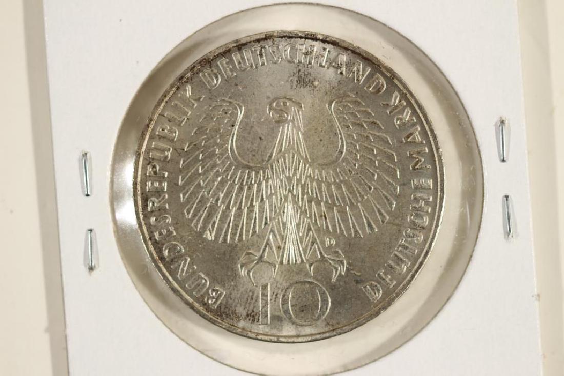 1972 GERMAN SILVER OLYMPIC 10 MARK (1 of 3)
