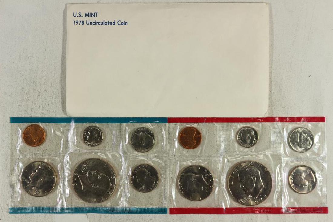 1978 US MINT SET (UNC) P/D (WITH ENVELOPE) (1 of 3)