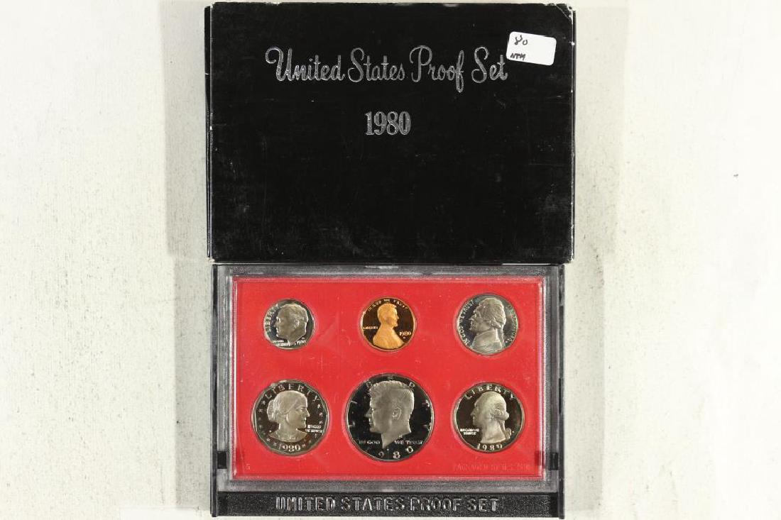1980 US PROOF SET (WITH BOX) (1 of 3)