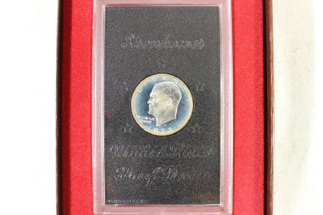 1972-S IKE SILVER DOLLAR PROOF (BROWN PACK) (1 of 3)
