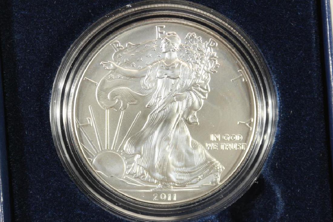 2011-W AMERICAN SILVER EAGLE UNC (1 of 3)