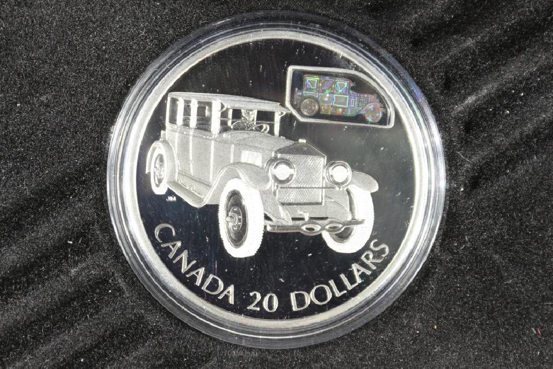 2002 CANADA TRANSPORTATION SILVER PROOF $20 (1 of 4)