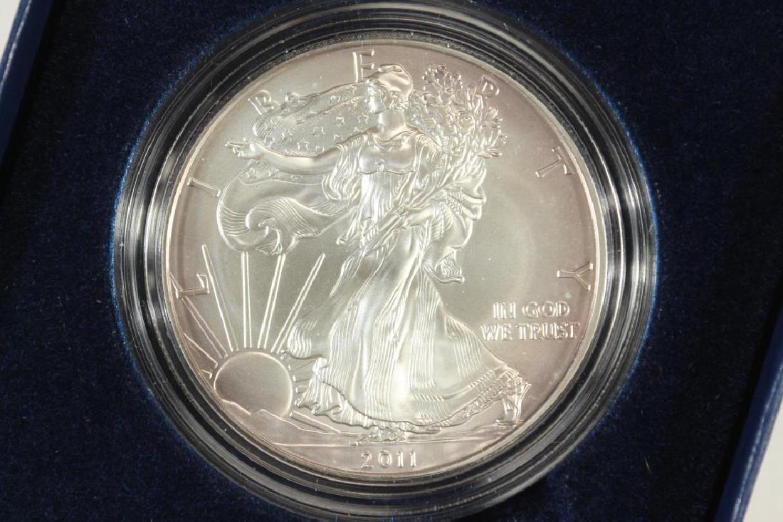 2011-W AMERICAN SILVER EAGLE UNC (1 of 3)