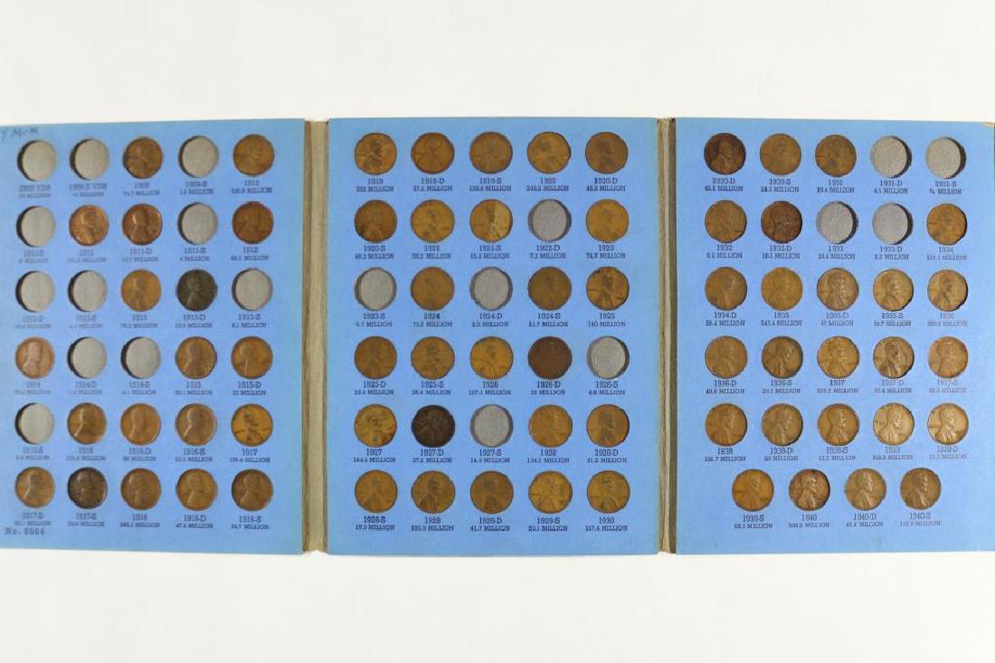 2-PARTIAL LINCOLN CENT SETS 1909-1940 (69 COINS) & (1 of 4)