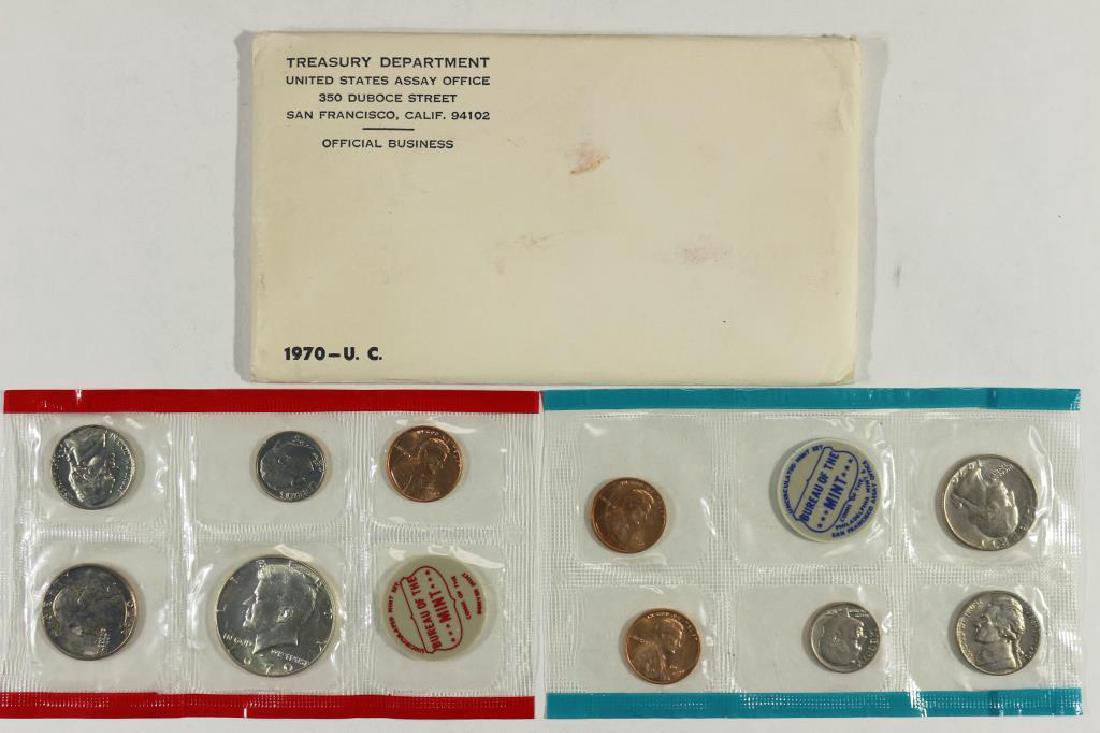 1970 US MINT SET (UNC) P/D/S (WITH ENVELOPE) (1 of 2)