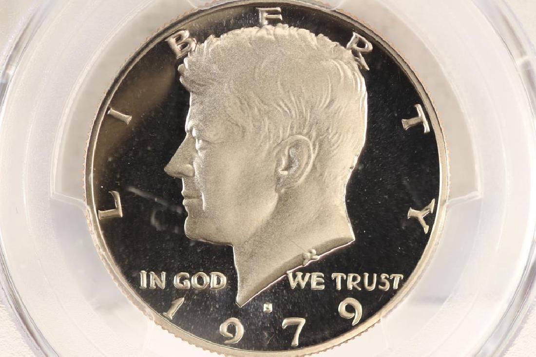 1979-S TYPE I KENNEDY HALF DOLLAR PCGS PR70 DCAM (1 of 3)