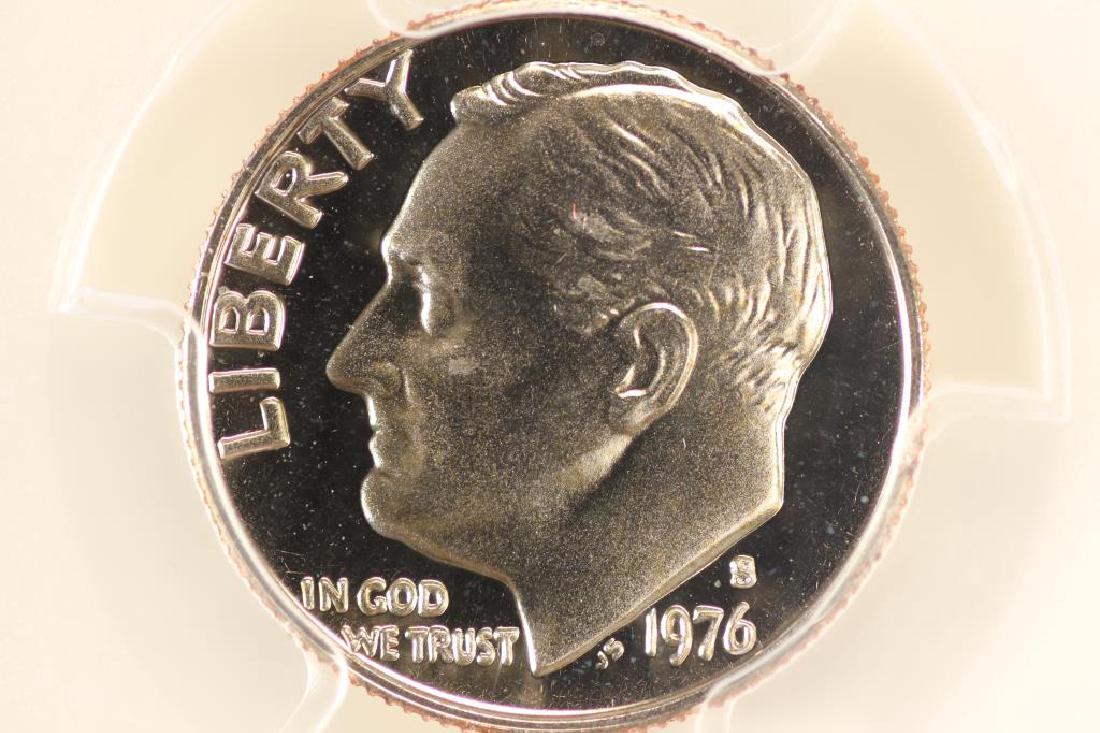 1976-S ROOSEVELT DIME PCGS PR69 DCAM: You must call us at 1-763-862-8302 or email us at bidalotauction@aol.com with your credit card number directly. Thanks.