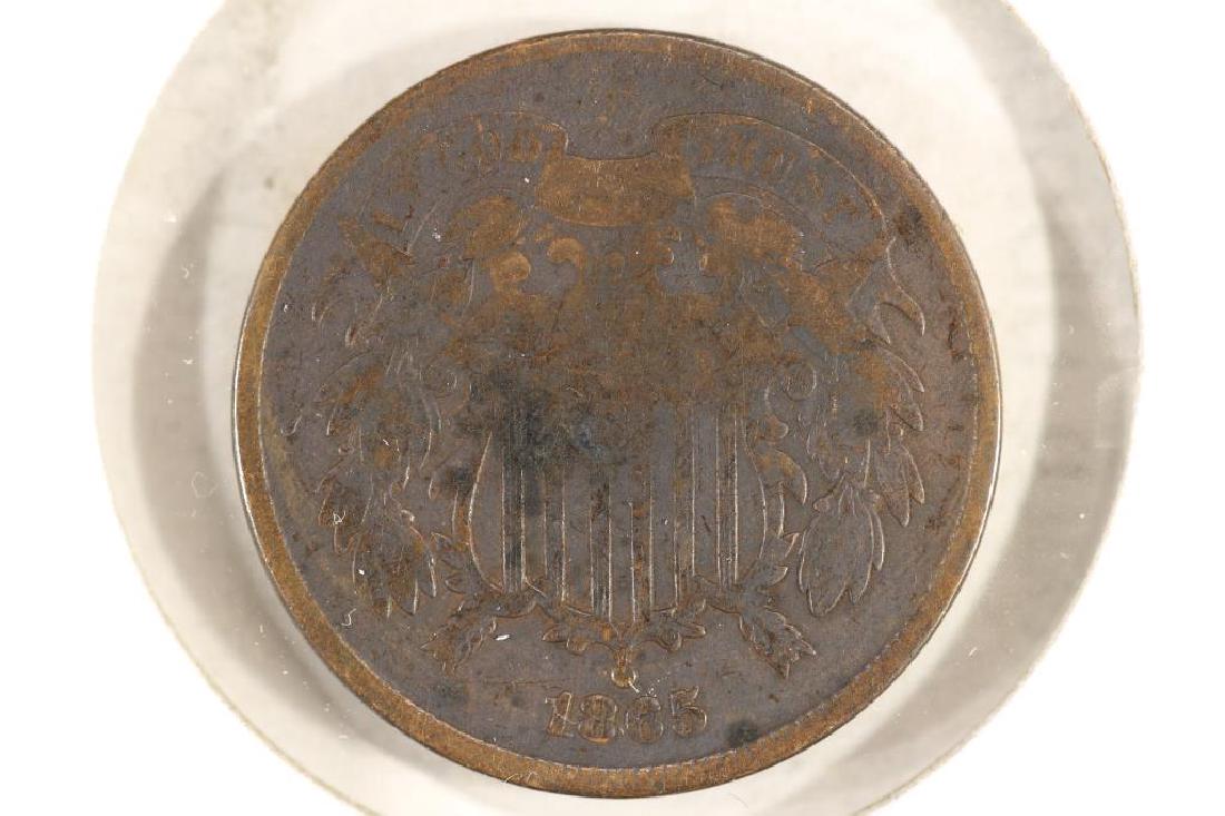1865 US TWO CENT PIECE (1 of 3)