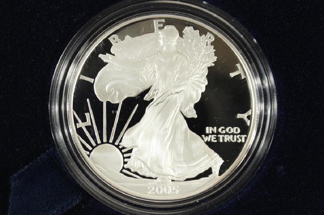 2005-W PROOF AMERICAN SILVER EAGLE (1 of 3)