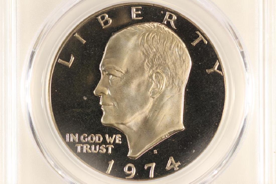 1974-S IKE DOLLAR PCGS PR69 DCAM (1 of 3)