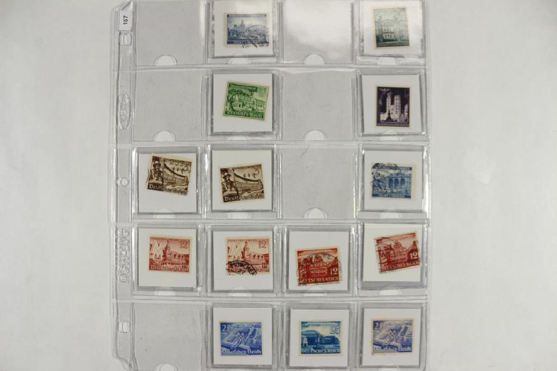 26 ASSORTED WWII GERMAN STAMPS SOME UNUSED (1 of 2)