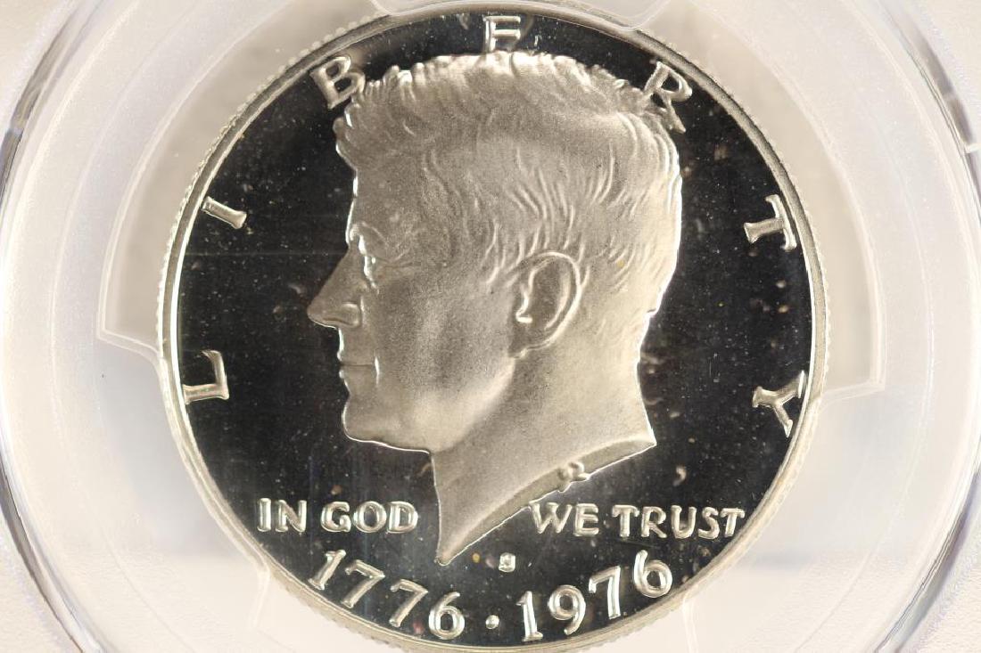 1976-S SILVER KENNEDY HALF DOLLAR PCGS PR69 DCAM (1 of 3)