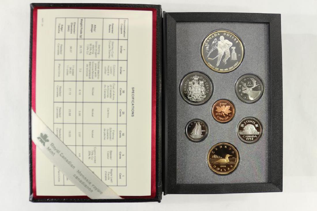 1993 CANADA DOUBLE DOLLAR PROOF SET STANLEY CUP (1 of 3)