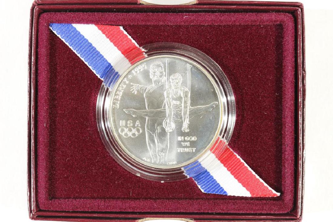 1995-D US OLYMPIC UNC SILVER DOLLAR (1 of 3)