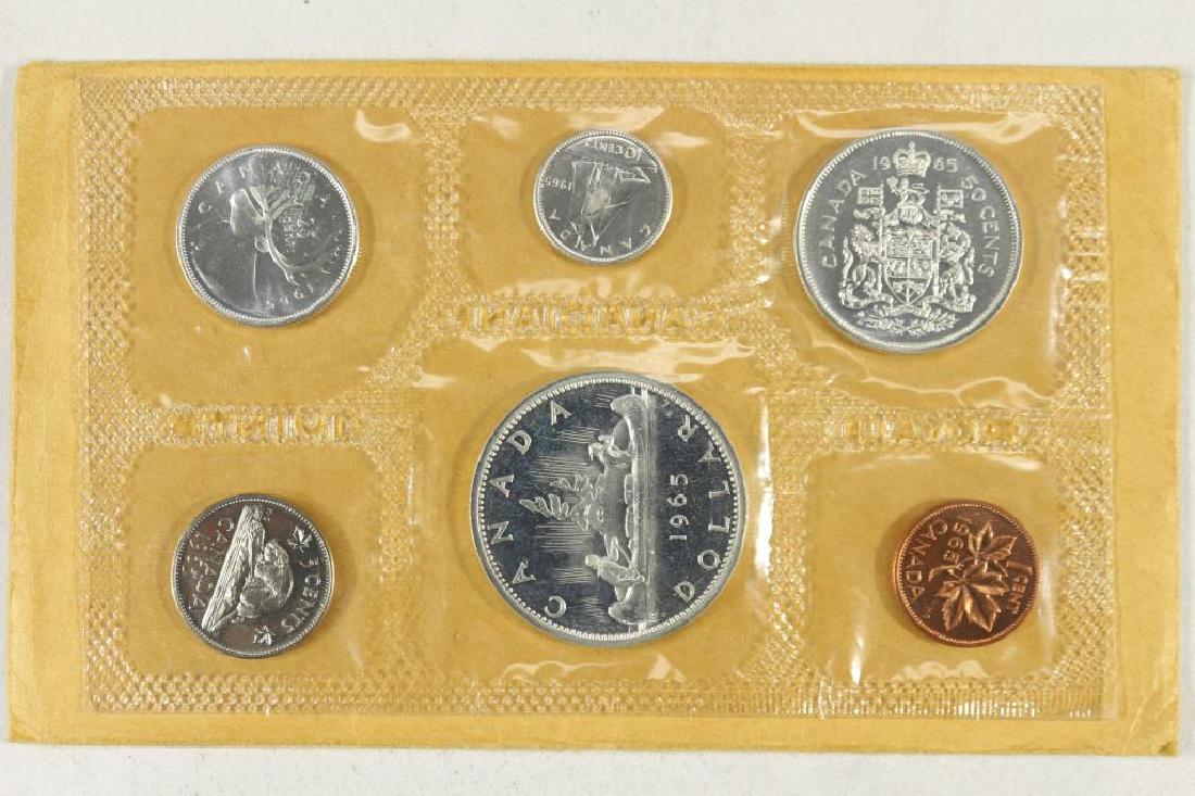 1965 CANADA SILVER (PF LIKE) SET WITH ENVELOPE (1 of 2)