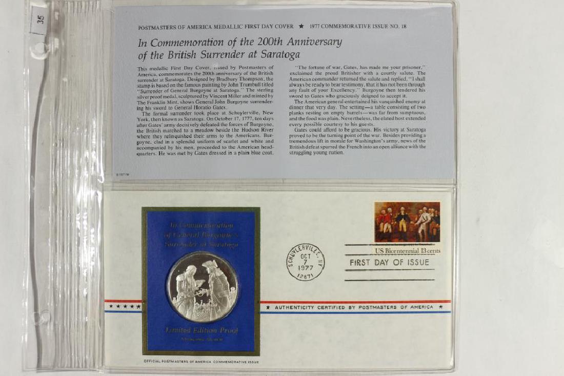 APPROX. 25 GRAM STERLING SILVER PROOF ROUND FDC (1 of 3)