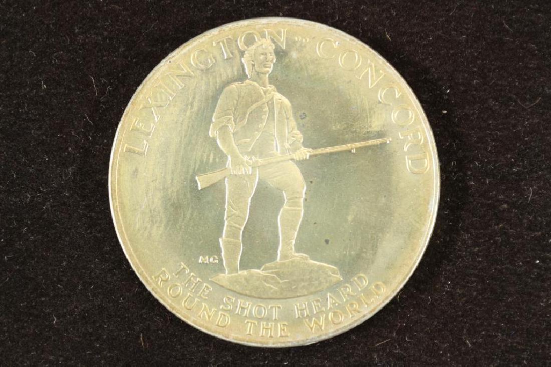 1975 PAUL REVERE AMERICAN REVOLUTION BICENTENNIAL: SILVER MEDAL, TONED