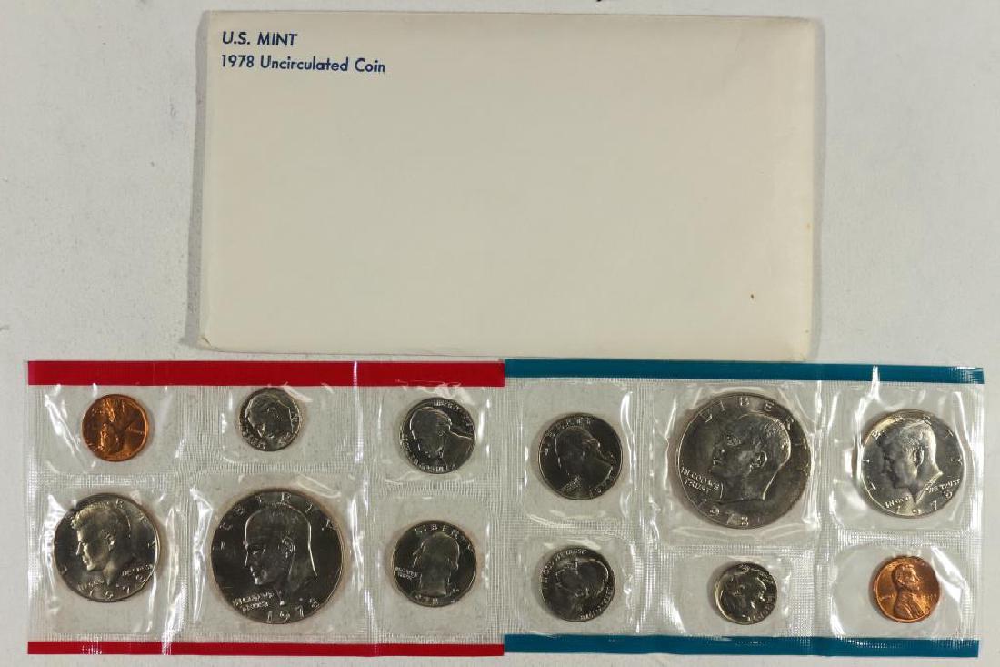 1978 US MINT SET (UNC) P/D (WITH ENVELOPE) (1 of 2)