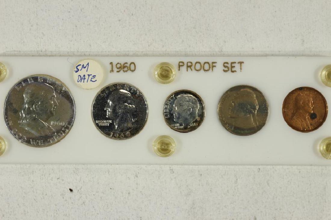 1960 SMALL DATE US SILVER PROOF SET (1 of 2)