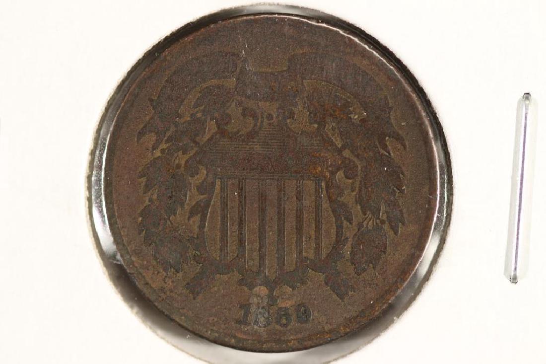 1868 US TWO CENT PIECE (1 of 2)