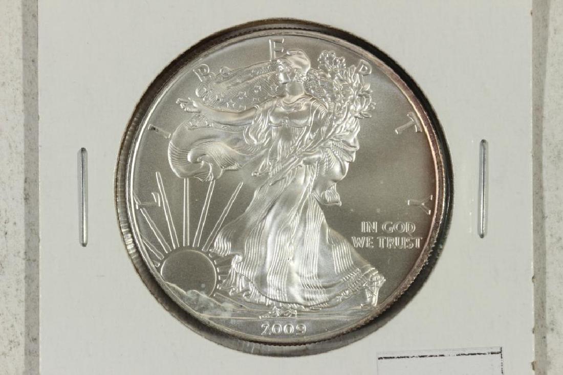 2009 AMERICAN SILVER EAGLE UNC (1 of 2)