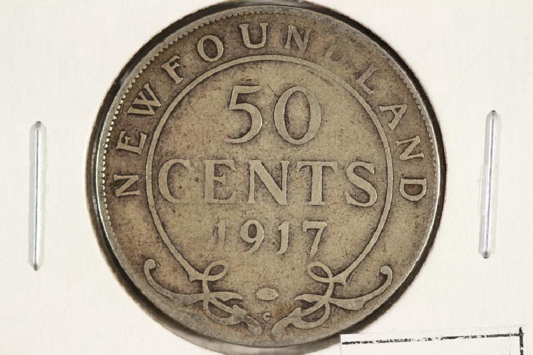 1917-C NEWFOUNDLAND SILVER 50 CENT (1 of 2)