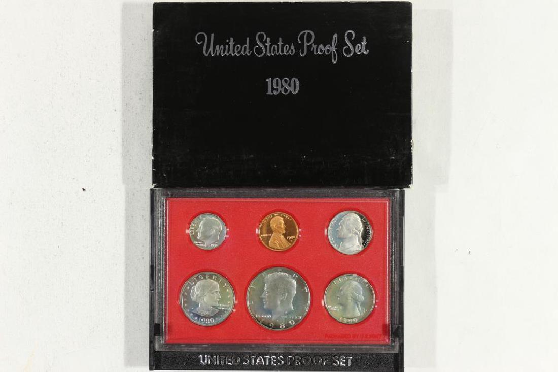 1980 US PROOF SET (WITH BOX) (1 of 2)