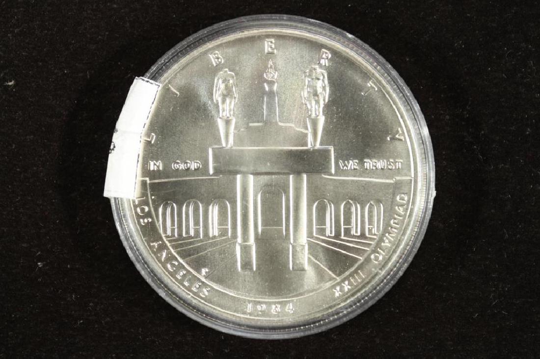 1984-P US OLYMPIC UNC SILVER DOLLAR (1 of 2)